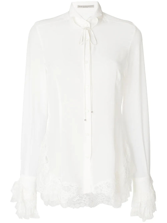 Lace Frill Blouse