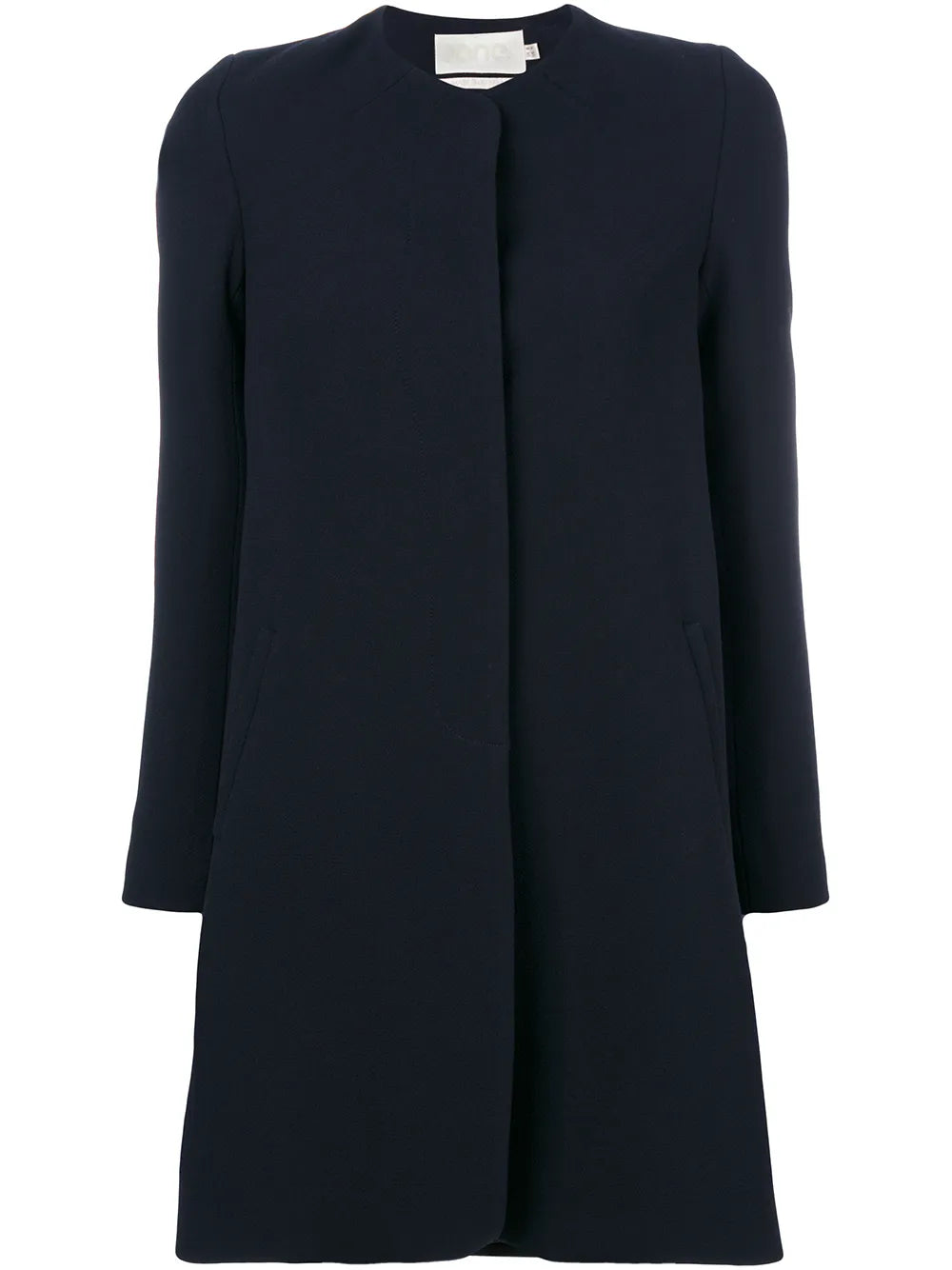 Redgrave Collarless Coat