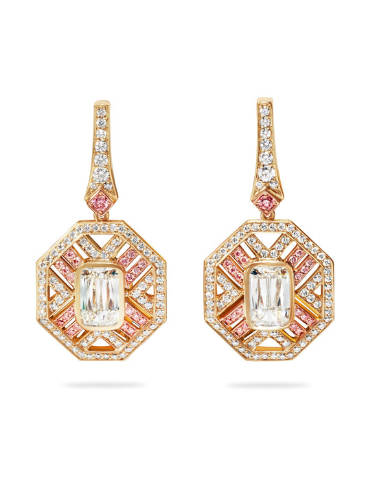 Fifth Avenue Ashoka Diamond Earrings