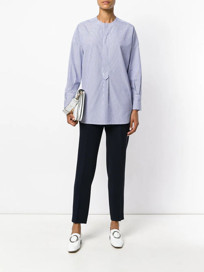 Cropped Tailored Trousers