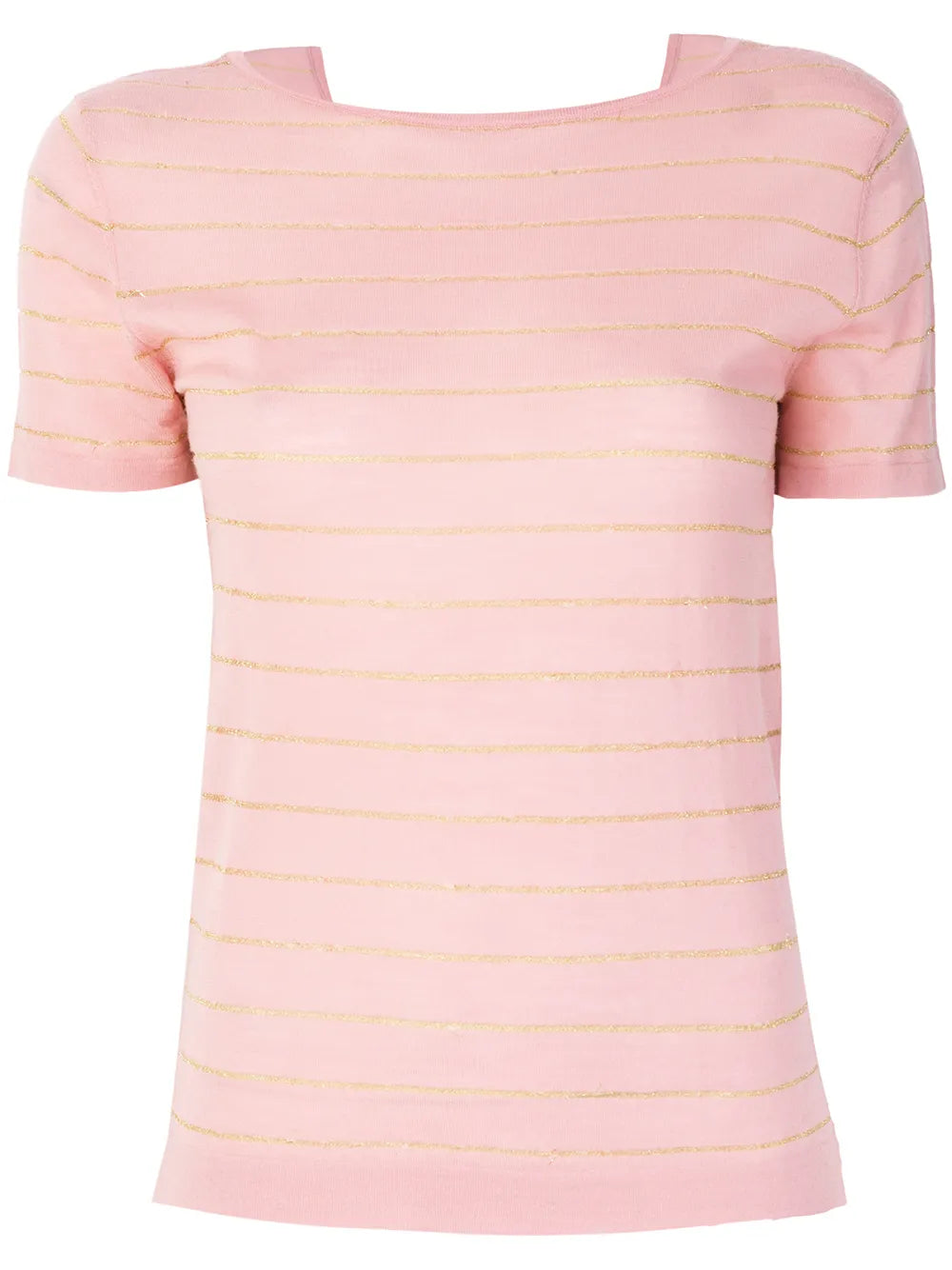 Cashmere Carly Lurex Knitted Top