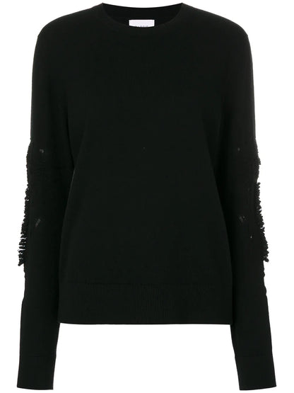 Romantic Timeless Cashmere Round Neck Pullover