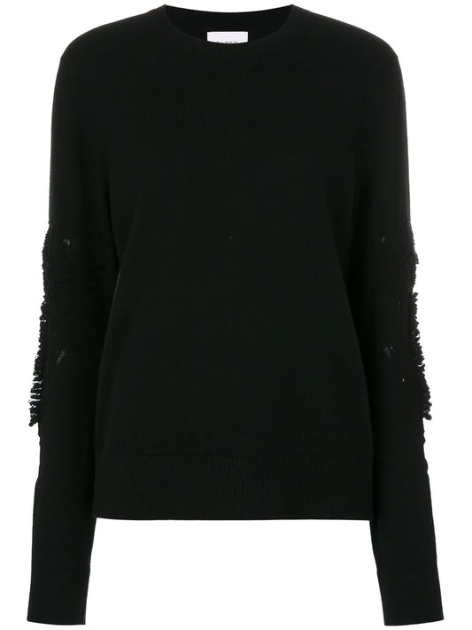 Romantic Timeless Cashmere Round Neck Pullover