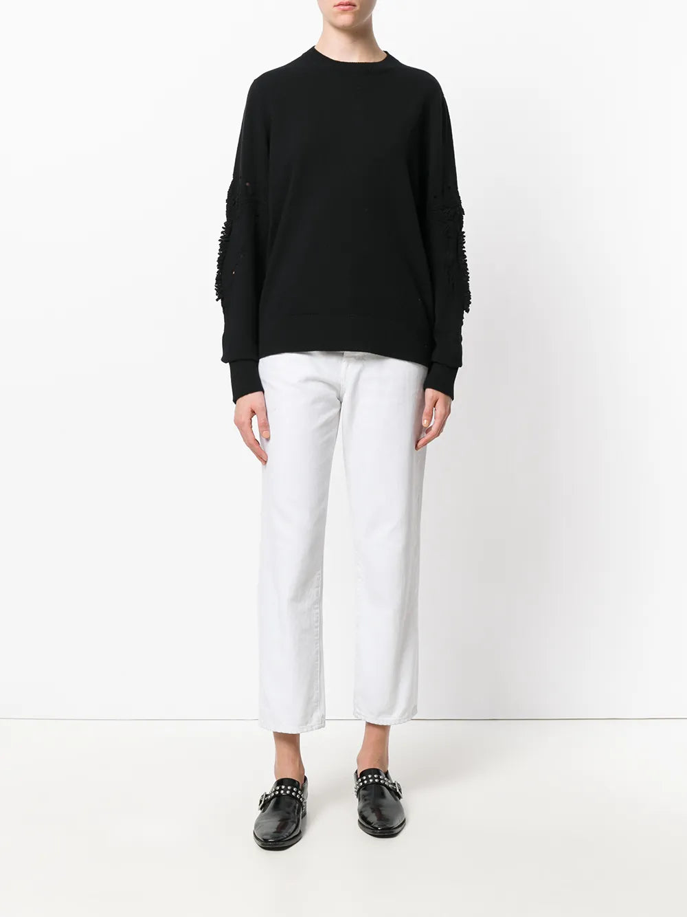 Romantic Timeless Cashmere Round Neck Pullover