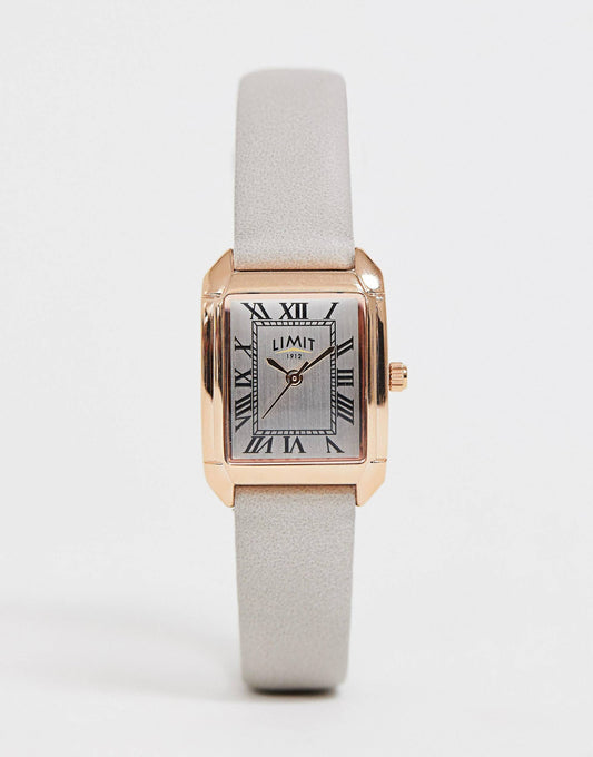 Faux Leather Watch