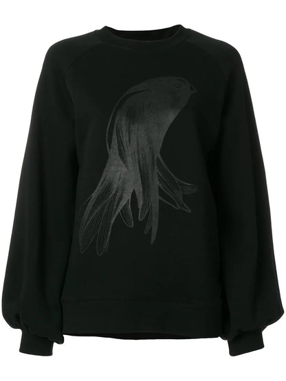 Oversized Printed Sweatshirt