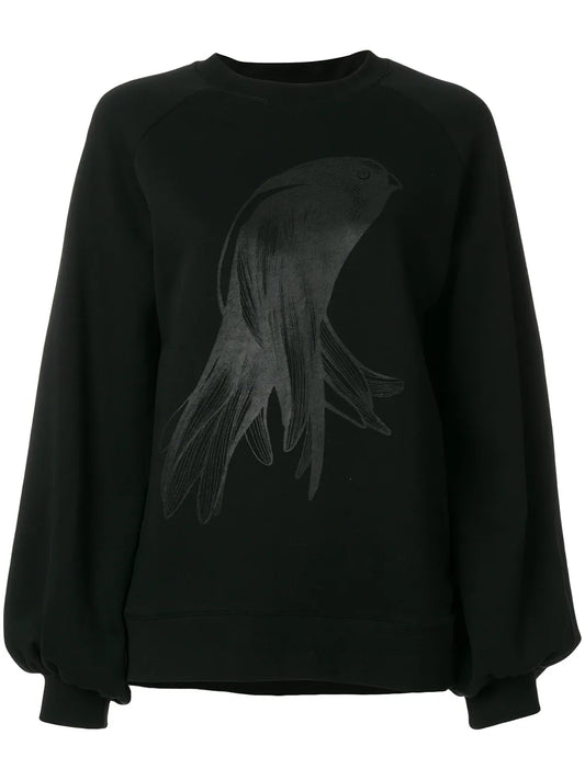 Oversized Printed Sweatshirt