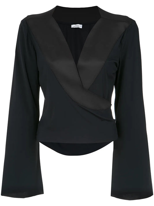 Wrap Style Blouse