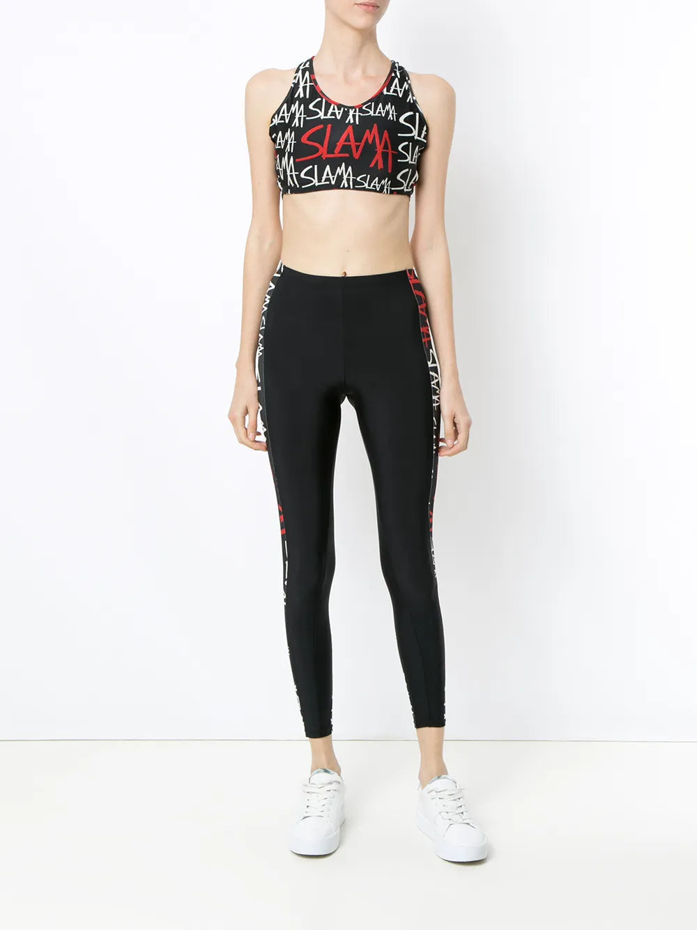 Logo-Print Bikini Top