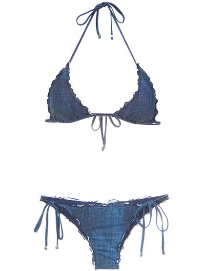 Denim Bikini Set