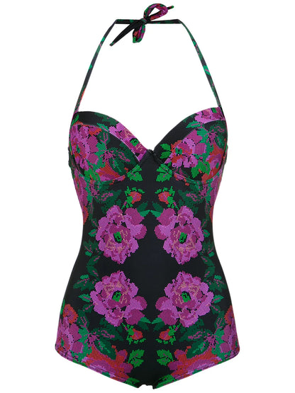 Floral Print Swimsuit