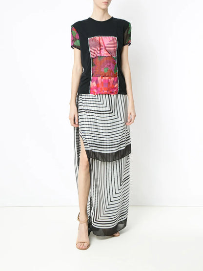 Panels Beaded Blouse