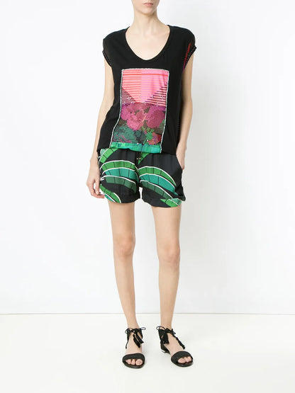 Panels Beaded Blouse