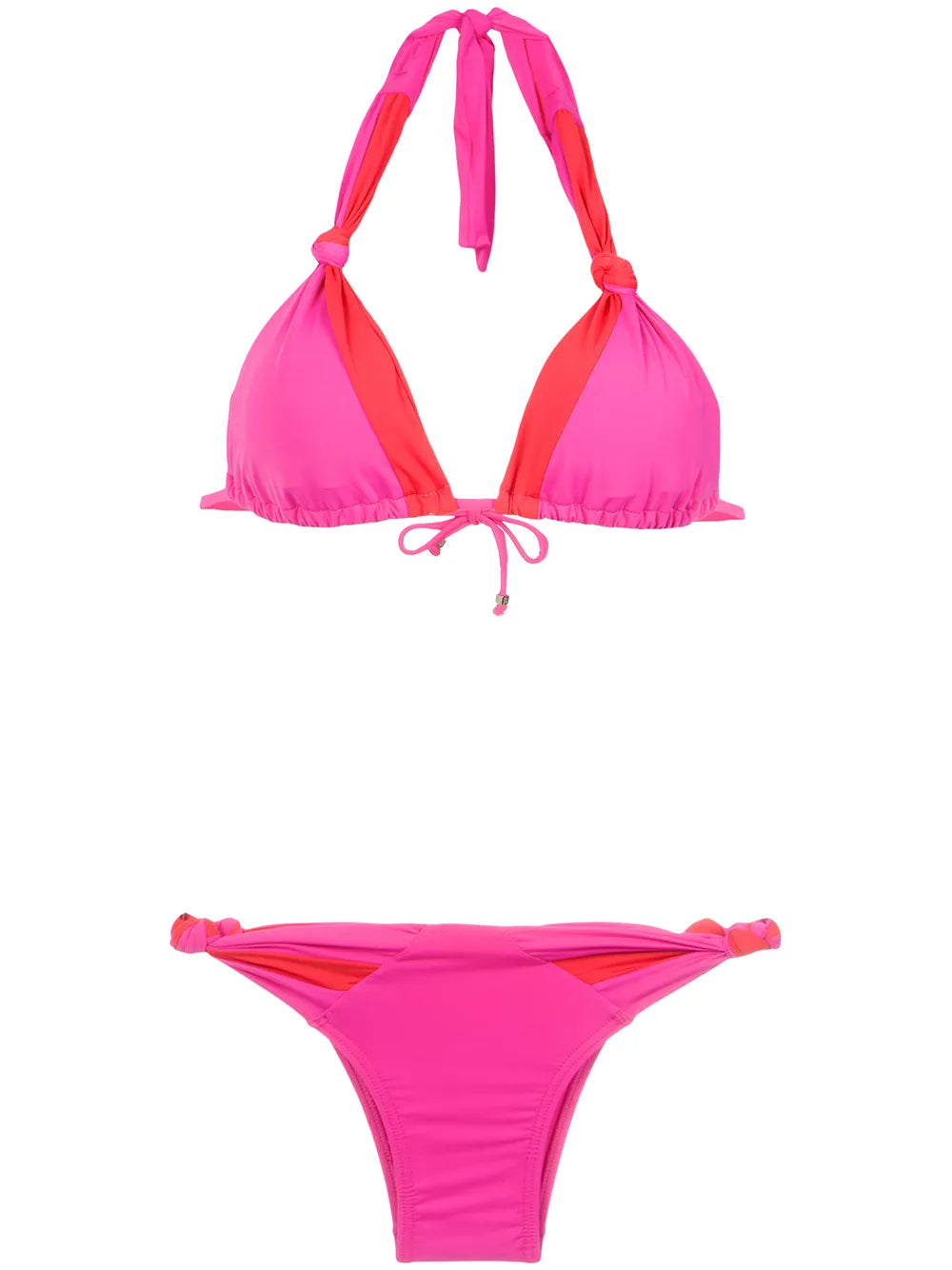 Panelled Bikini Set