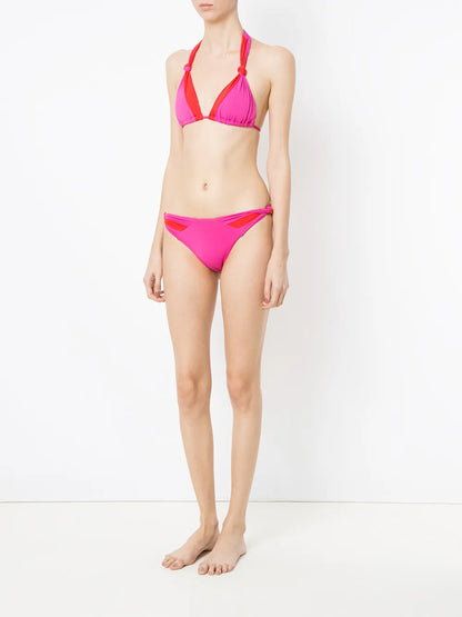 Panelled Bikini Set