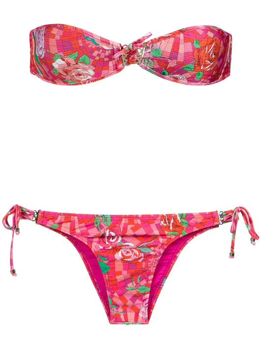 Strapless Bikini Set