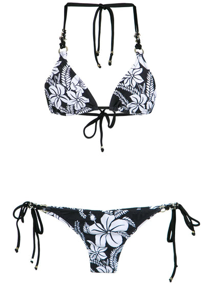Floral Print Bikini Set