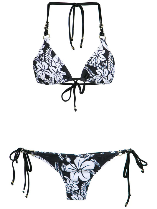 Floral Print Bikini Set
