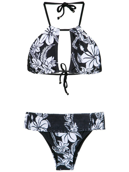 Floral Print Bikini Set