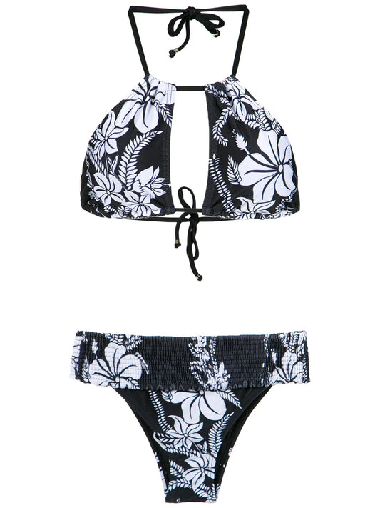 Floral Print Bikini Set