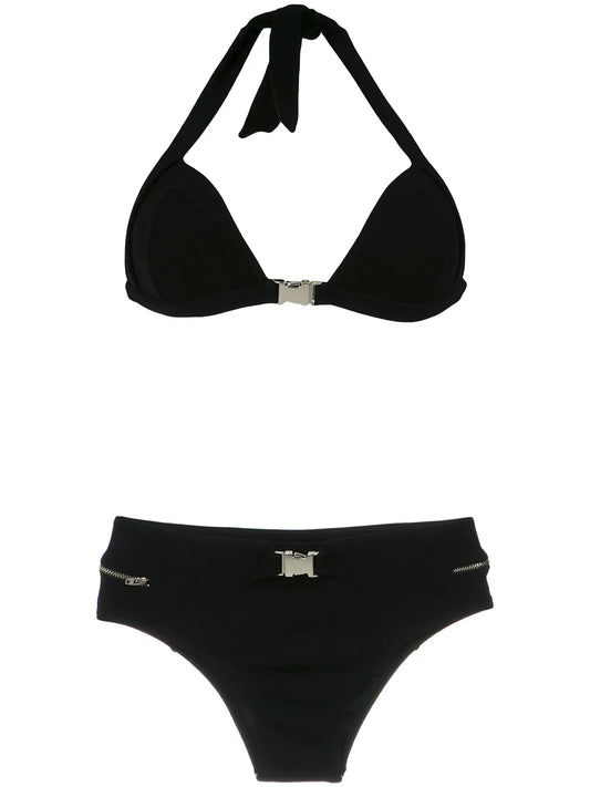 Buckle Detail Bikini Set