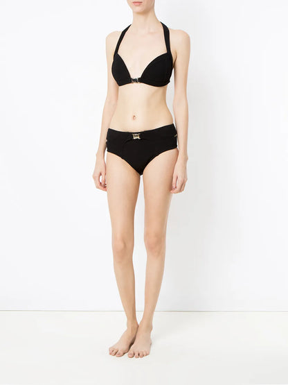 Buckle Detail Bikini Set