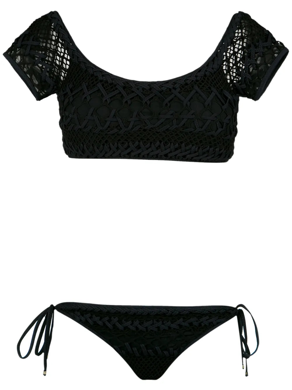 Woven Bikini Set