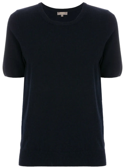 Cashmere Round-Neck T-Shirt