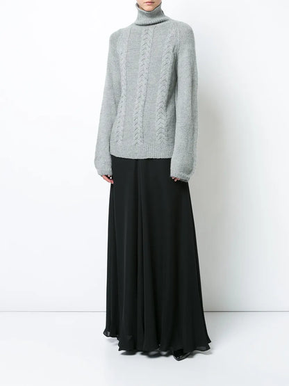 Long A-Line Skirt