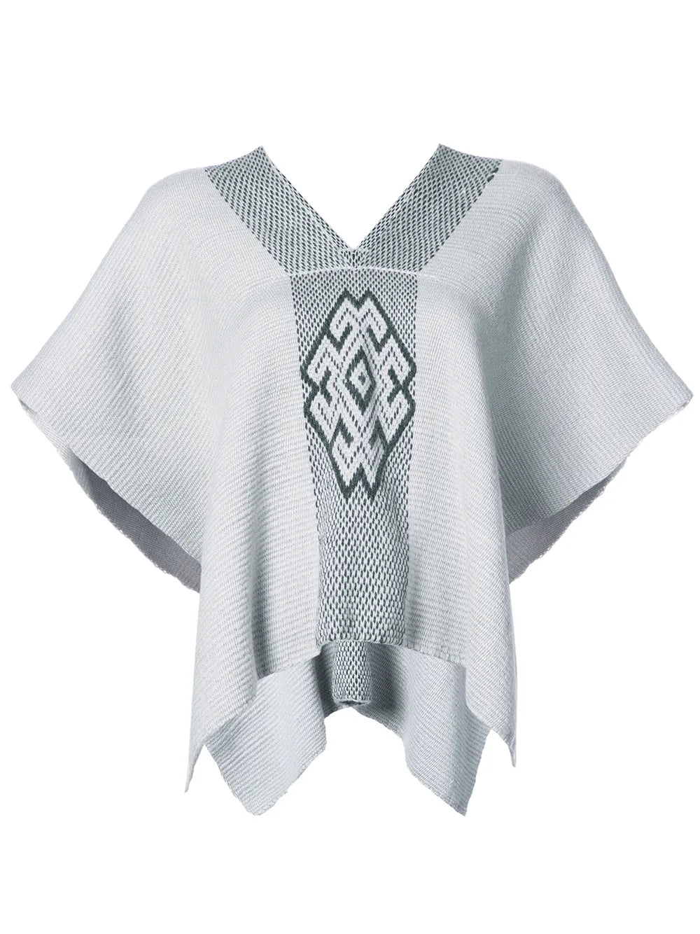 V-Neck Draped Sleeved Top