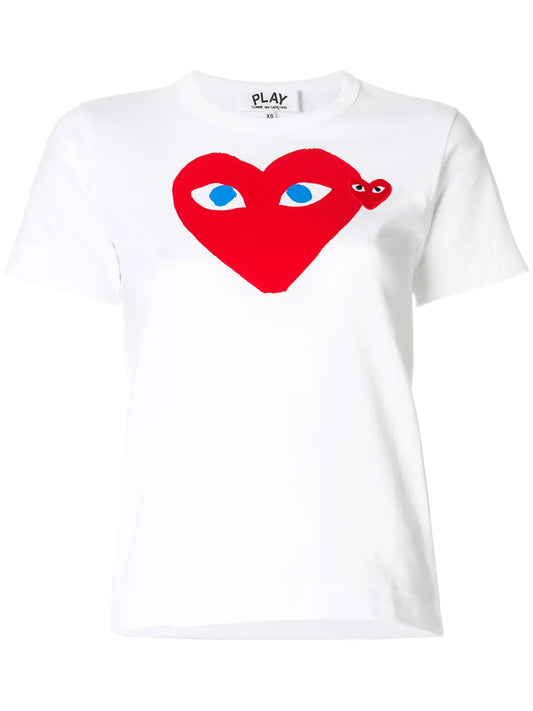 Comme Des Garçons Play P1T085 White