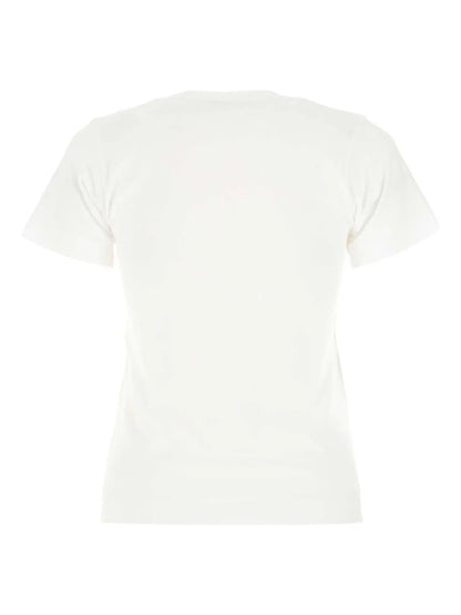 Heart-Patch Cotton T-Shirt