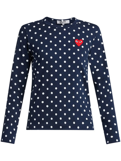 Polka Dot Heart Logo T-Shirt