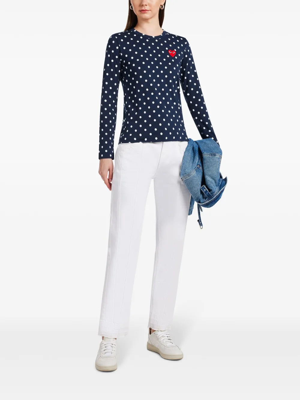 Polka Dot Heart Logo T-Shirt