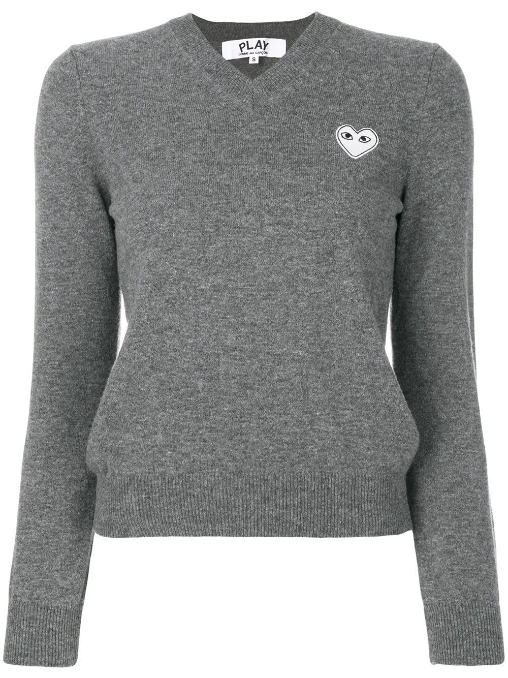 Logo-Patch Knitted Jumper
