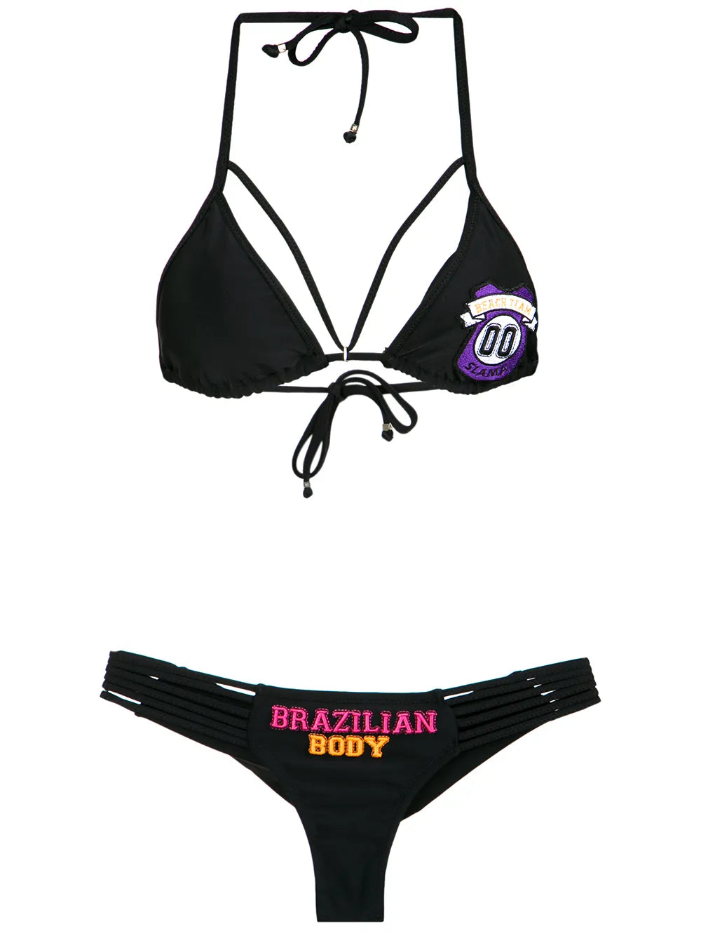 Embroidered Bikini Set