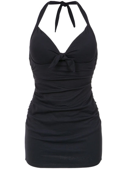 Draped Swimsuit