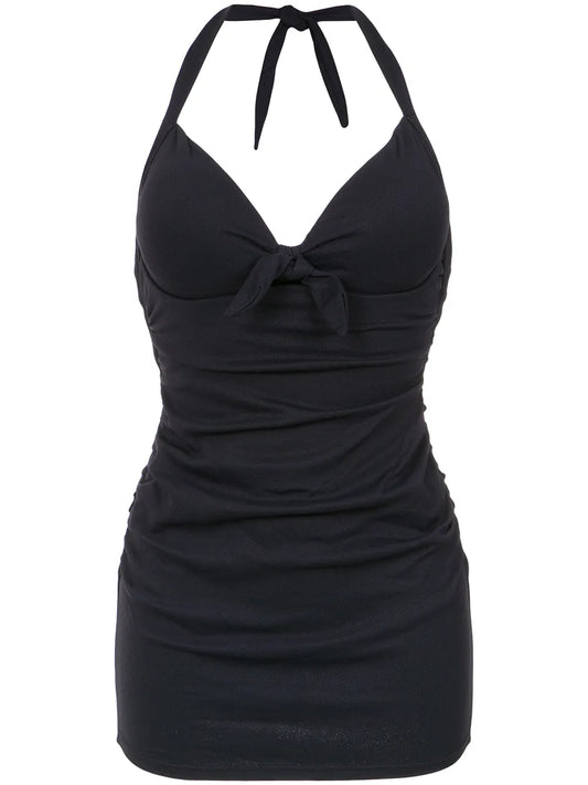 Draped Swimsuit