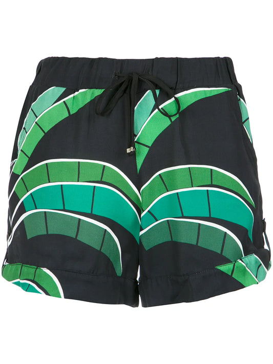 Tropical Print Shorts