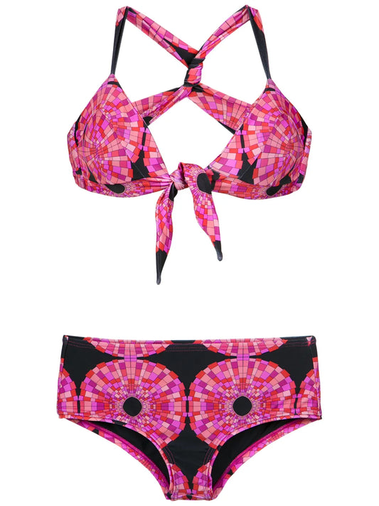 Printed Bikini Set