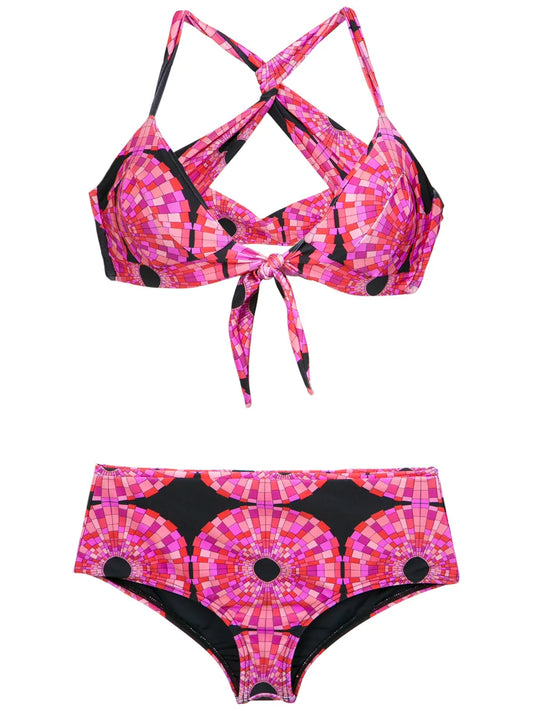 Printed Bikini Set