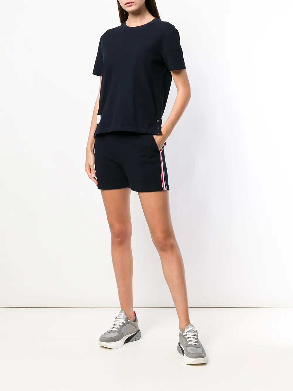 Rwb Stripe Relaxed Piqué T-Shirt
