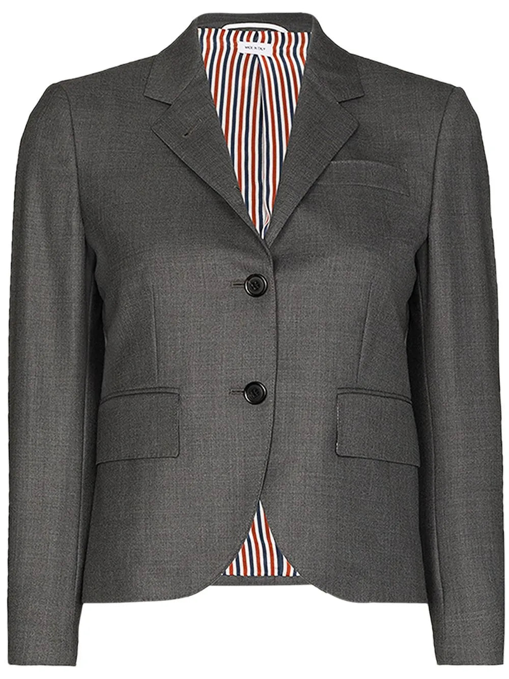 Single-Breasted Wool Blazer