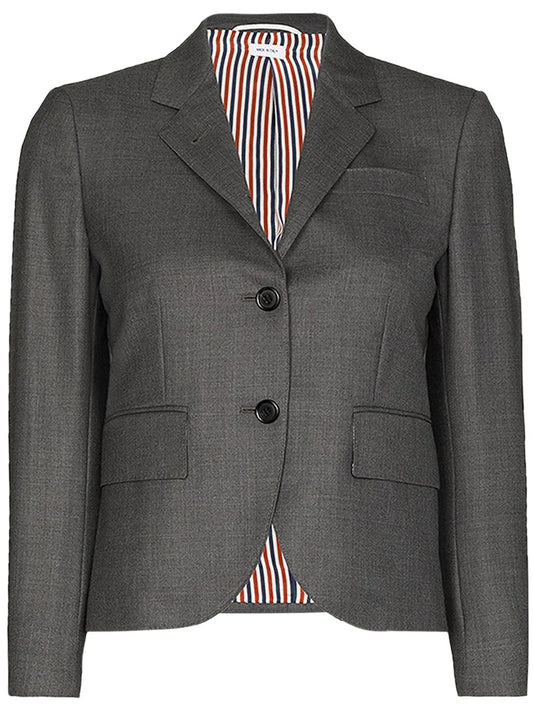 Single-Breasted Wool Blazer