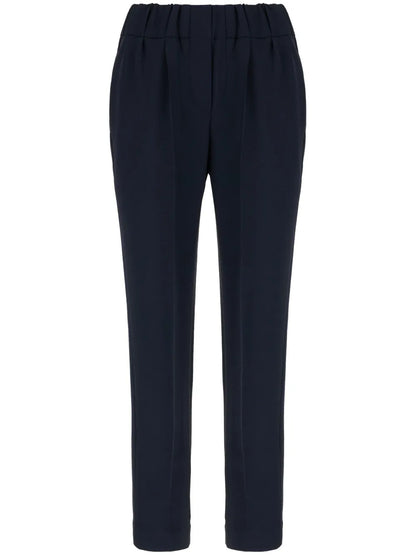 Tapered Cropped Trousers