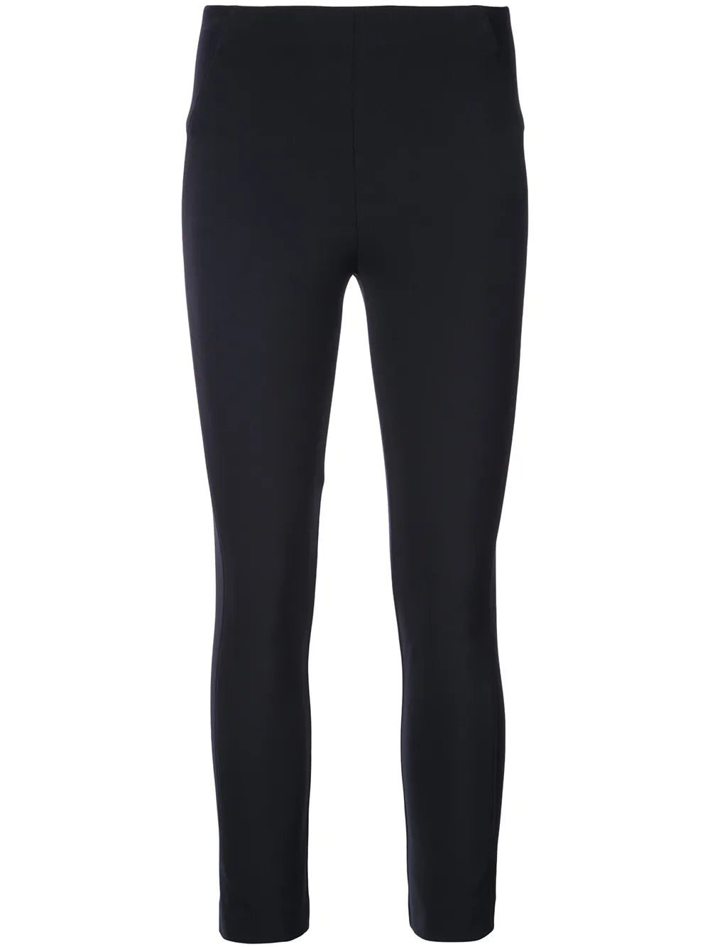 Zip Back Cropped Trousers
