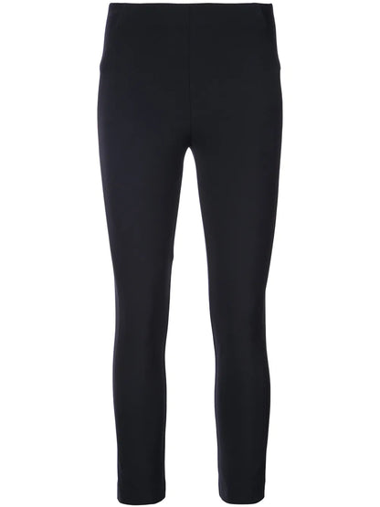 Zip Back Cropped Trousers