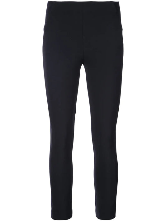 Zip Back Cropped Trousers