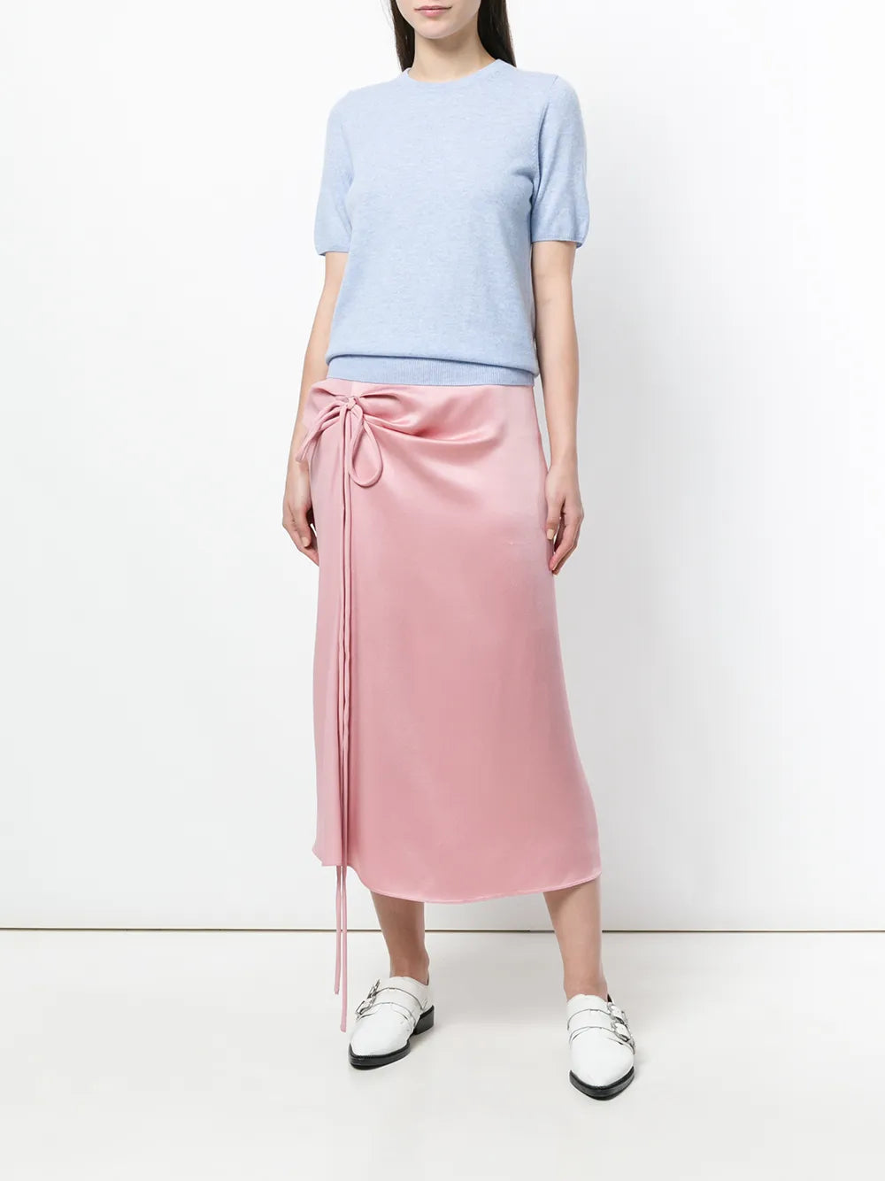 Cashmere Round Neck T-Shirt