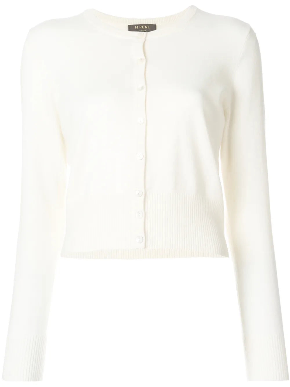 Cashmere Round Neck Cardigan